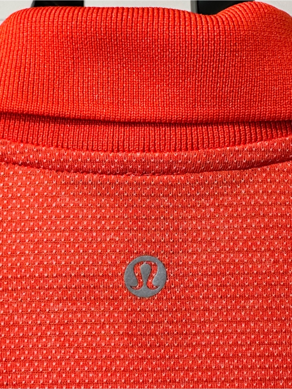 Lululemon Metal Vent Tech Polo Men’s Size XXL Orange/Coral - Picture 5 of 8